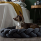 Braided Calming Dog Bed